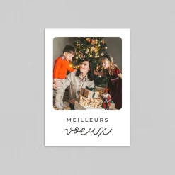 Carte De Vœux Famille^Planet cards Voeux Minimaliste